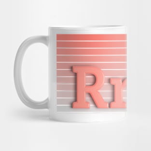 R - letter Mug